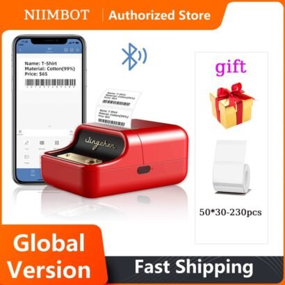 Niimbot B21 Label Printer Portable Thermal Wireless Bluetooth Printer Used for Barcode Clothing Jewelry Fooder 7 Niimbot B21 Label Printer Portable Thermal Wireless Bluetooth Printer Used for Barcode Clothing Jewelry Fooder