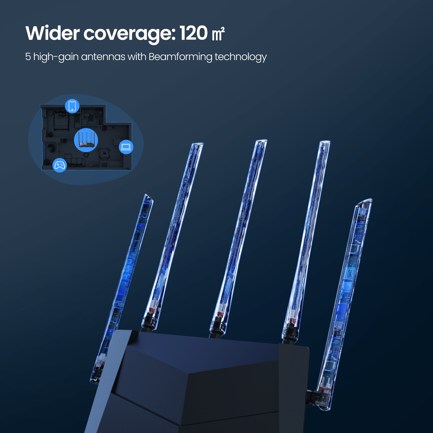 Tenda AC11 Router AC1200 Gigabit Wireless Router Wifi Router Signal Amplifier 2.4G 5GHz Dual Band Beamforming MU MIMO 3 Tenda AC11 Router AC1200 Gigabit Wireless Router Wifi Router Signal Amplifier 2.4G 5GHz Dual Band Beamforming MU MIMO