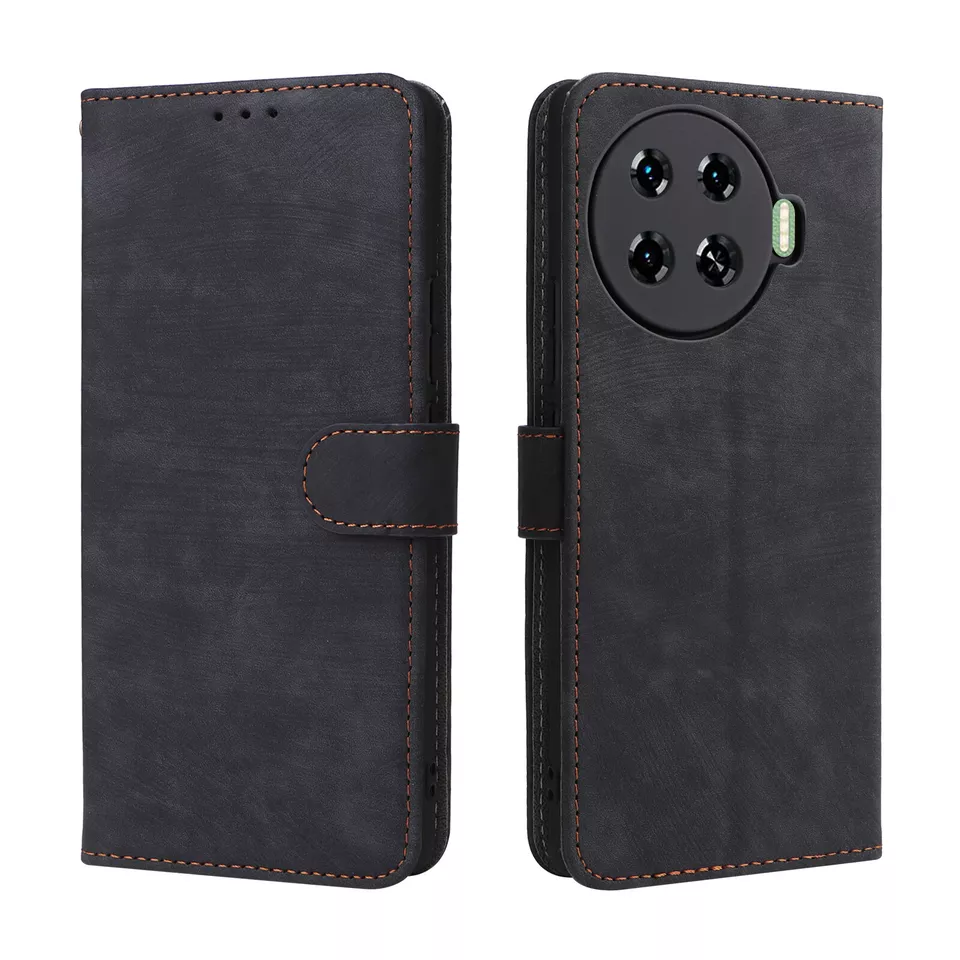 Leather Flip Cover for Tecno Spark 20 CaseMe 1 Leather Flip Cover for Tecno Spark 20 CaseMe