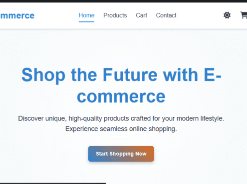 E-commerce Website Design & Development