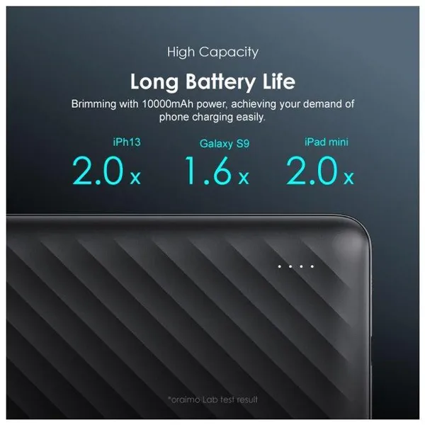 Oraimo 10000mAH 12W Powerbank (OPB-P118D) 2 Oraimo 10000mAH 12W Powerbank (OPB-P118D)