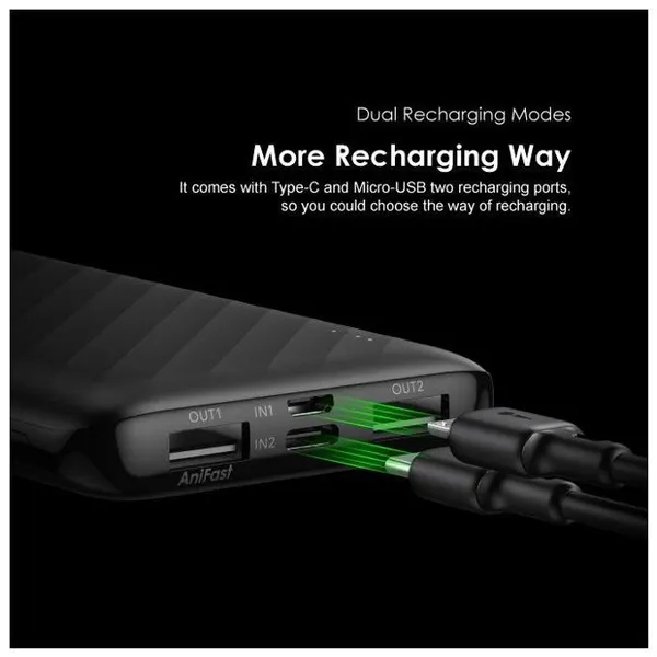 Oraimo 10000mAH 12W Powerbank (OPB-P118D) 6 Oraimo 10000mAH 12W Powerbank (OPB-P118D)
