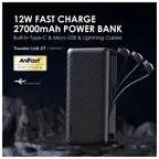 Oraimo 27000mAh 12W Powerbank ( OPB-P5271) 4 Oraimo 27000mAh 12W Powerbank ( OPB-P5271)