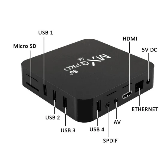 MXQ PRO 5G 4k Android TV Box 128gb Rom + 8gb Ram 6 MXQ PRO 5G 4k Android TV Box 128gb Rom + 8gb Ram
