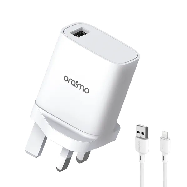 oraimo 18W Wall Charger Kit (OCW-U97S) 1 oraimo 18W Wall Charger Kit (OCW-U97S)