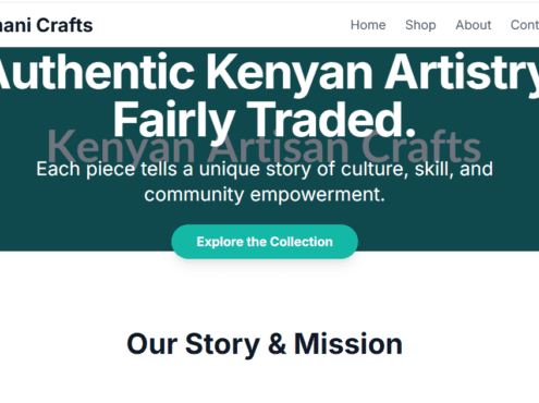 SEO for Artisan Craft Shops in Kenya