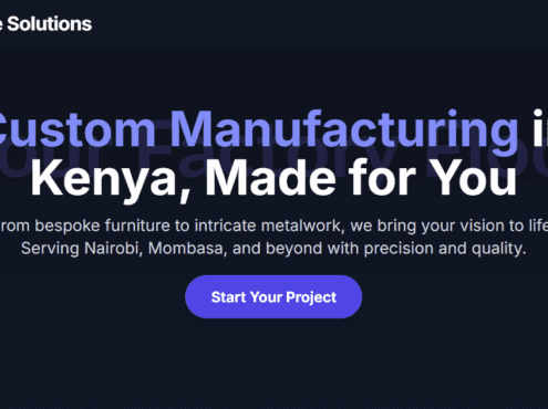 SEO for Custom Product Manufacturers in Kenya