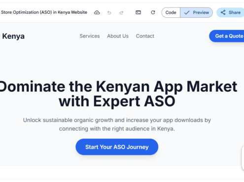App Store Optimization (ASO) in Kenya