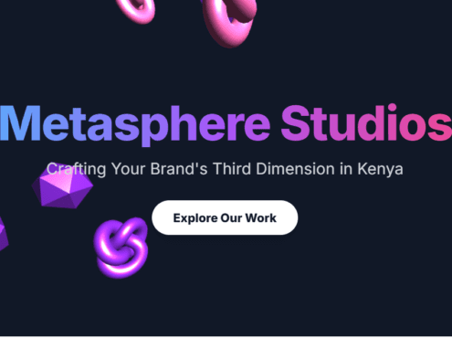 LOGO 3D WEBSITE DESIGN IN KENYA 2025