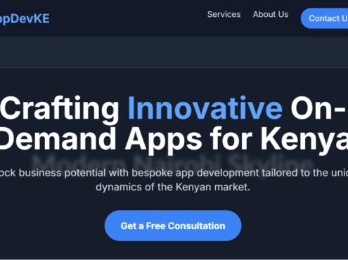 On-demand App Development Kenya
