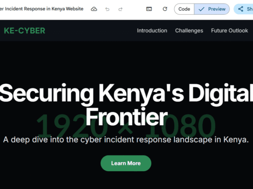 Cyber Incident Response Kenya: