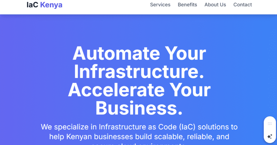 IaC Services Kenya (Infrastructure as Code):