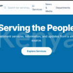 Government/Public Sector Portal Website Design in Kenya