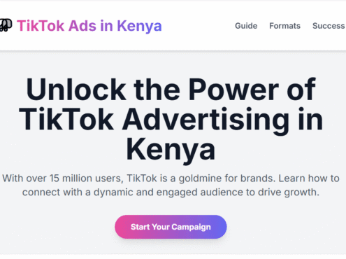 TikTok Advertising in Kenya