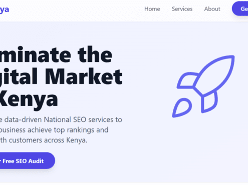 NATIONAL SEO SERVICES IN KENYA