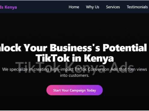 TikTok Conversion Ads in Kenya