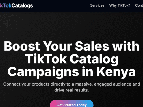 TikTok Catalog Sales Campaigns in Kenya