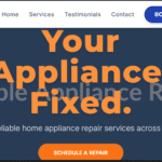 Home Appliance Repair Website Design in Kenya