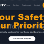 Security Services (Guards, Alarms, CCTV) Website Design in Kenya