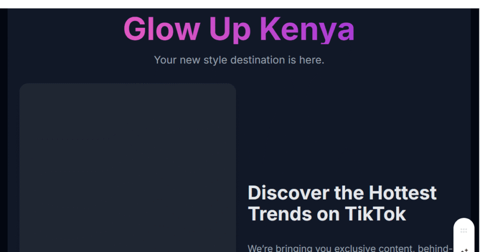 TikTok Ads for Fashion & Beauty in Kenya