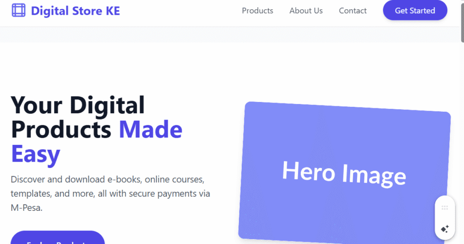 Digital Products Store Package in Kenya