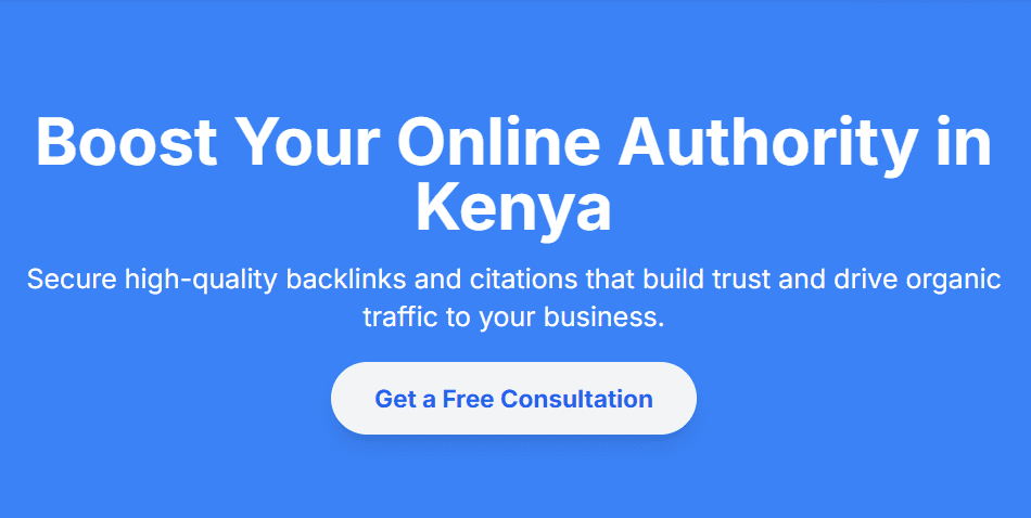 OFF-PAGESEO(LINK BULDINNG) IN KENYA