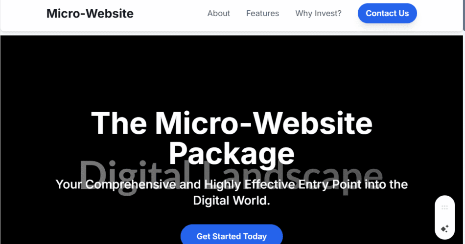 Micro-Website Package in Kenya