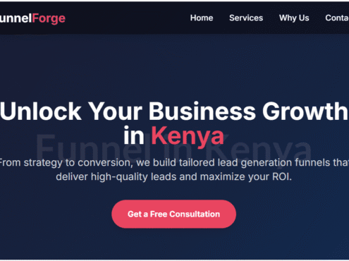 Lead Generation Funnel Package in Kenya: