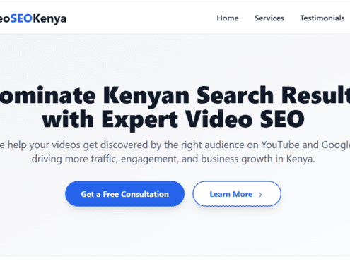 VEDIO SEO OPTIMIZATION IN KENYA