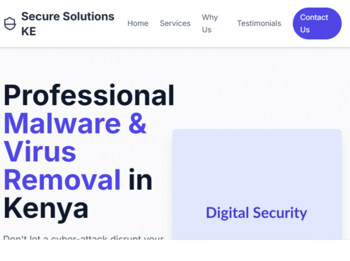 Virus & Malware Removal in Kenya: