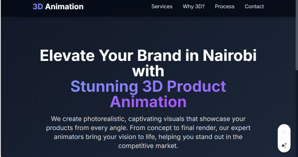 Nairobi 3D Product Animation Services