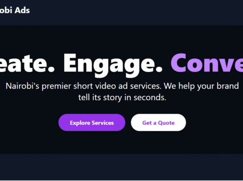 Nairobi Short Video Ad Services