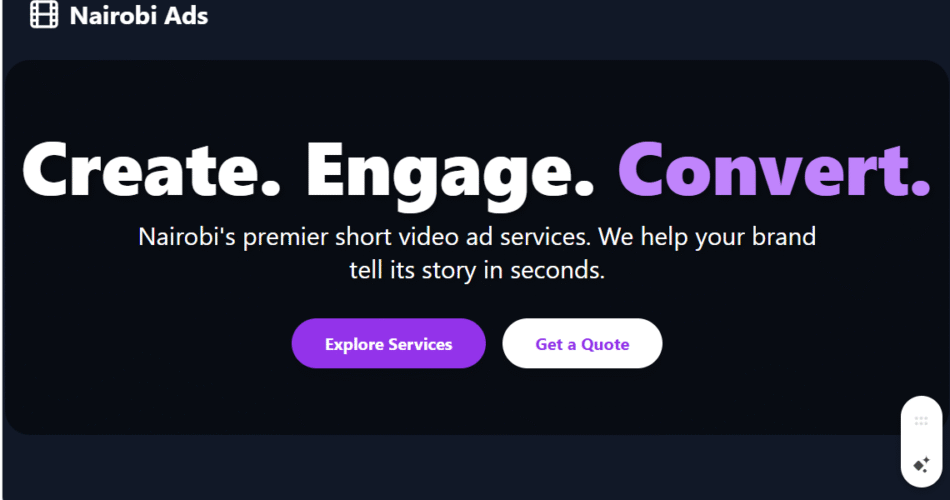 Nairobi Short Video Ad Services