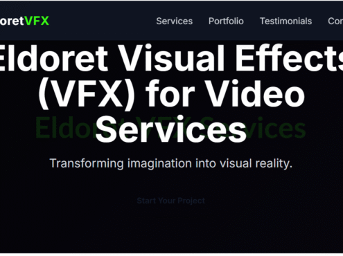 Eldoret Visual Effects (VFX) for video Services