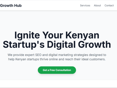 SEO AND STARTUPS IN KENYA