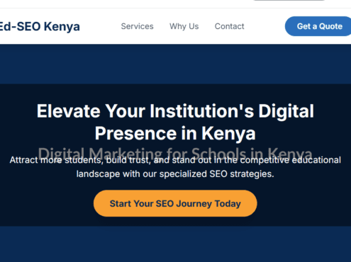 SEO FOR EDUCATION INSTITUTIONS IN KENYA