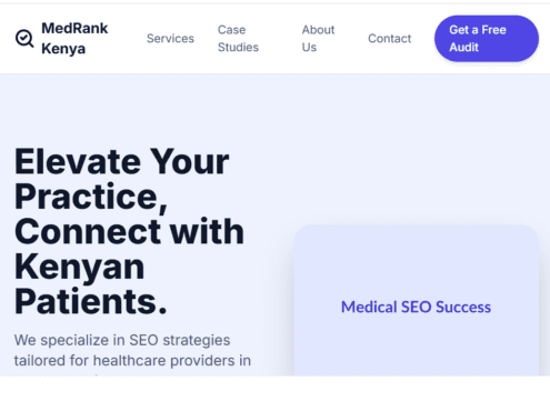 SEO FOR HEALTHCARE PROVIDERS IN KENYA