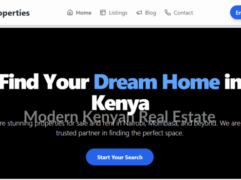 SEO FOR REAL ESTATE AGENCIES IN KENYA