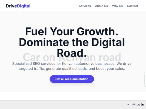 SEO FOR AUTOMOTIVE BUSINESSES IN KENYA