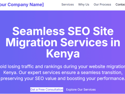SEO SITES FOR MIGRATION SERVICES IN KENYA