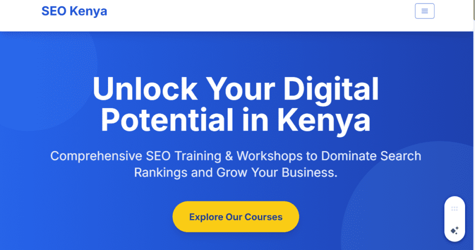 SEO Training & Workshops in Kenya