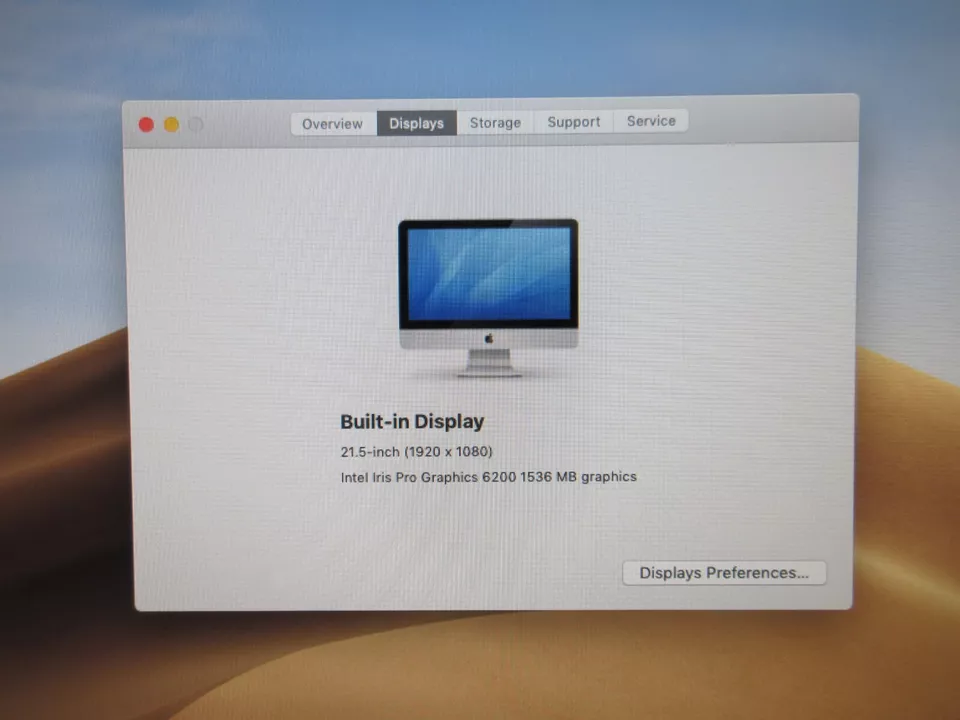 Apple iMac A1418 21.5" (Late-2015) Core i5-5575R 2.8GHz, 1TB HDD, 8GB RAM MK442LL/A Refurbished 2 Apple iMac A1418 21.5" (Late-2015) Core i5-5575R 2.8GHz, 1TB HDD, 8GB RAM MK442LL/A Refurbished