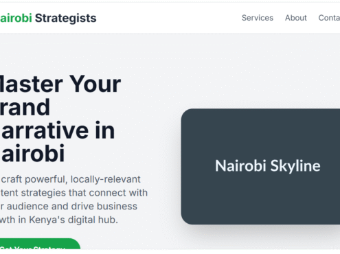 Content Strategy & Planning Nairobi