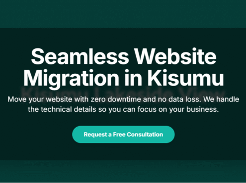 Website Migration Planning Kisumu