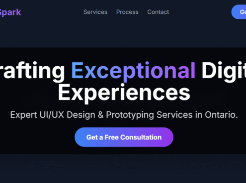 UI/UX Design & Prototyping Ontario