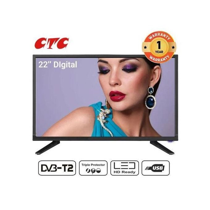 CTC 22-Inch AC/DC led digital Flat Screen CAST TV.