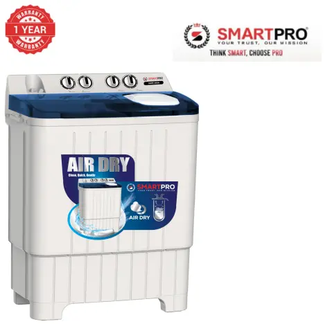 SmartPro 8kg Twin-tub Washing Machine SWM-08TT (1YR WARRANTY) 1 SmartPro 8kg Twin-tub Washing Machine SWM-08TT (1YR WARRANTY)